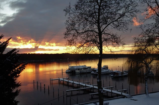 Altmeppen russische Uhren - Sonnenuntergang